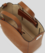 BOLSO TOTE PEQUEÑO PERFORADO K/CIRCLE CARAMEL